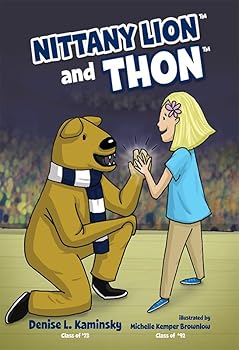 Hardcover Nittany Lion & Thon Book