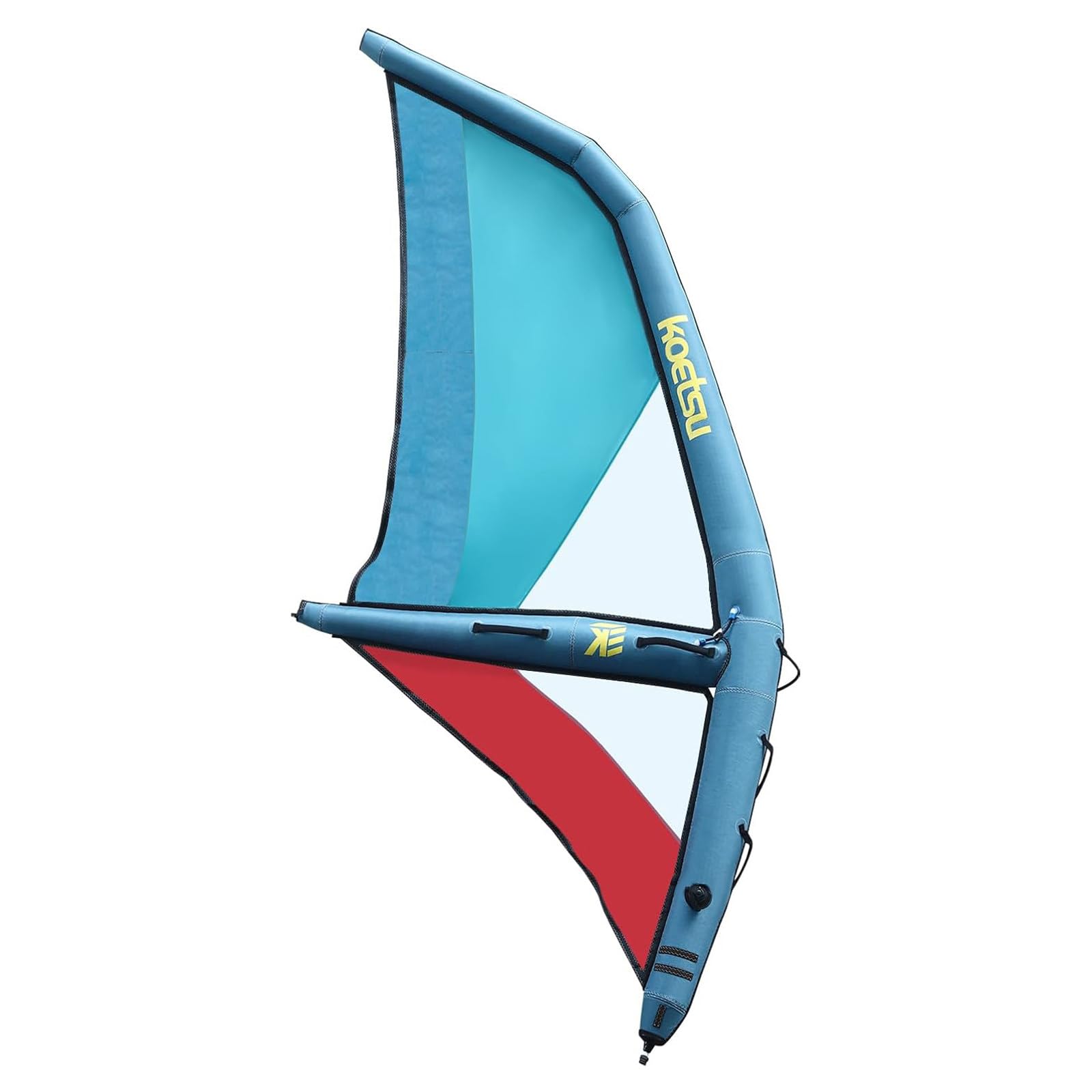 LHUITUI Freestanding Windsurfing Sail, Inflatable Wind With Hydrofoil 3.2m
