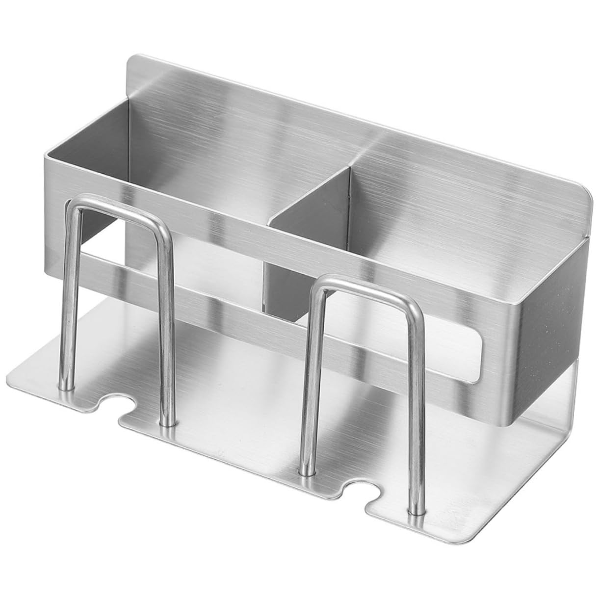 Supporto da Parete per Bagno in Acciaio Inox per Spazzolini