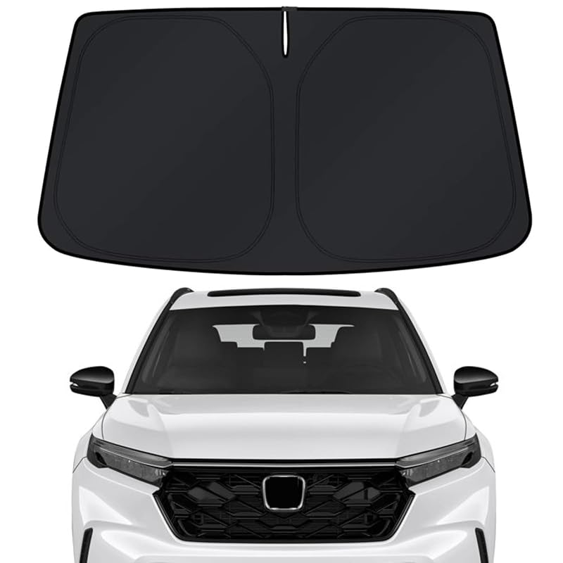 Protetor solar para para-brisa Honda CR-V 2023 a 2026 dobrável em poliéster de 4 camadas AsheShade, 1 unidade