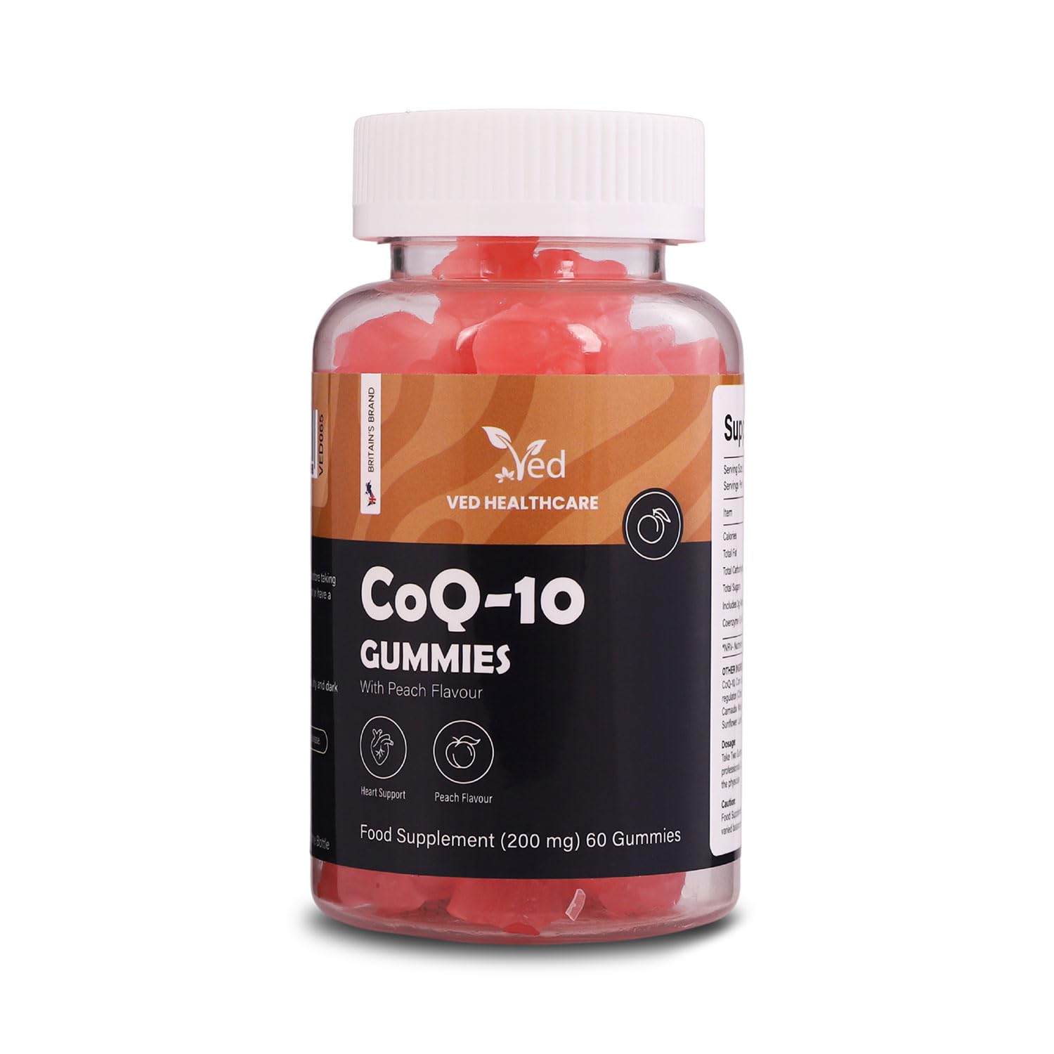 Coenzima Q10 90 Gummies Gusto Pesca (Confezione da 2)