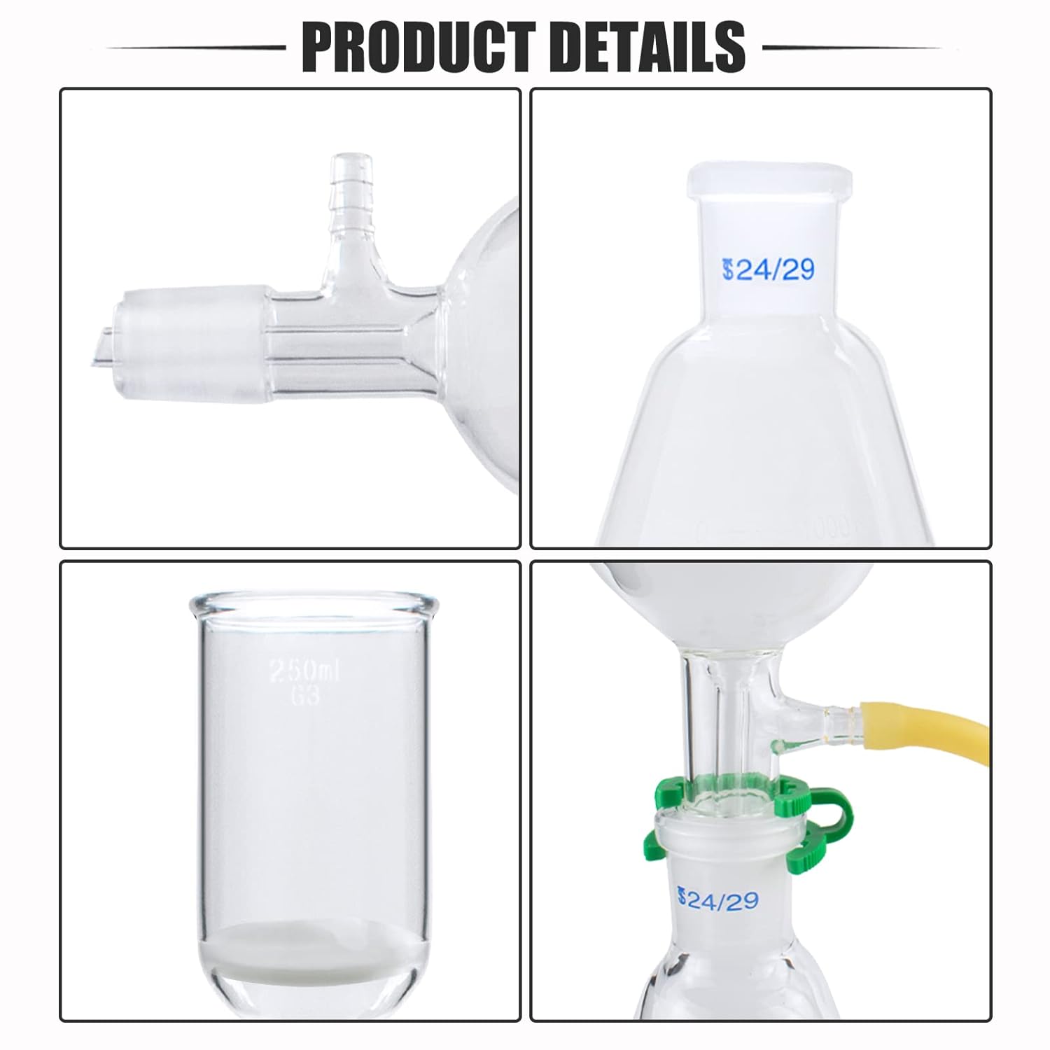 Buy Buchner Funnel Filtering Kit with 1000ml Filter Bottle and 250ml