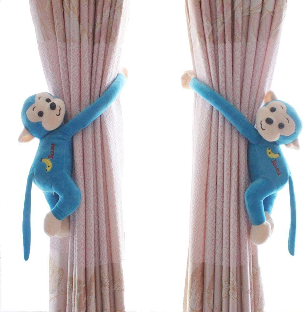 Tickles Pcs Monkey Soft Plush Toy Curtain Tiebacks Buckle