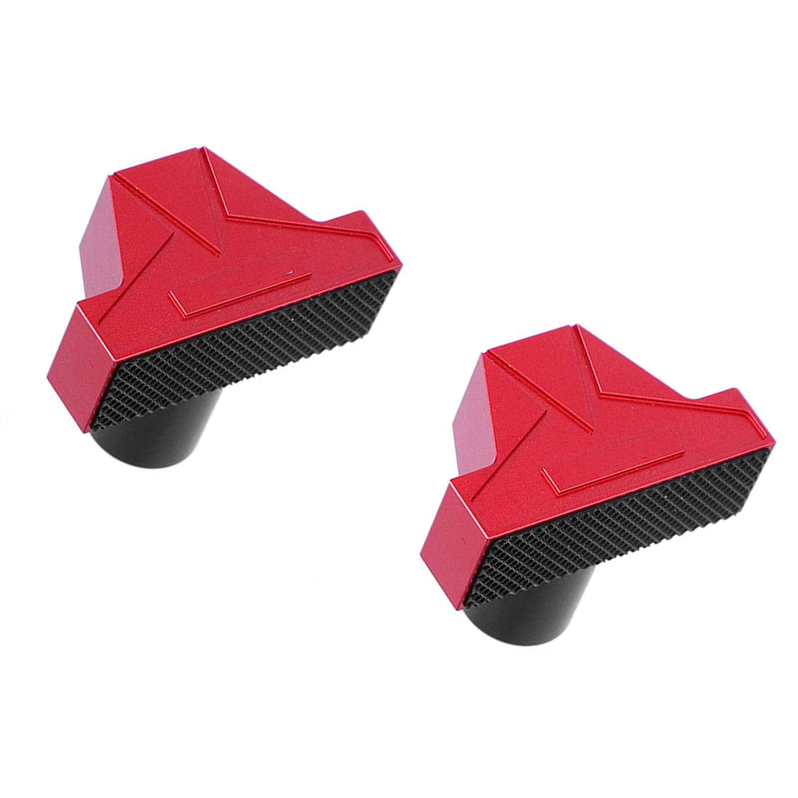 Fafeicy Bench Dogs 2 Pièces Pince de Chien de Banc en Alliage D'aluminium avec Tampons Antidérapants en TPU pour établis de Travail du Bois Diamètre de Trou de 20mm