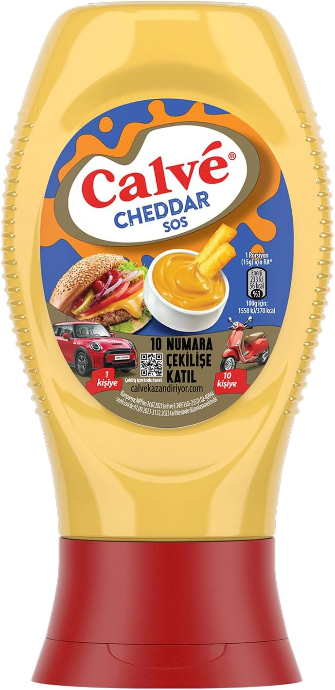 Calve Soslar Cheddar Sos 240 g