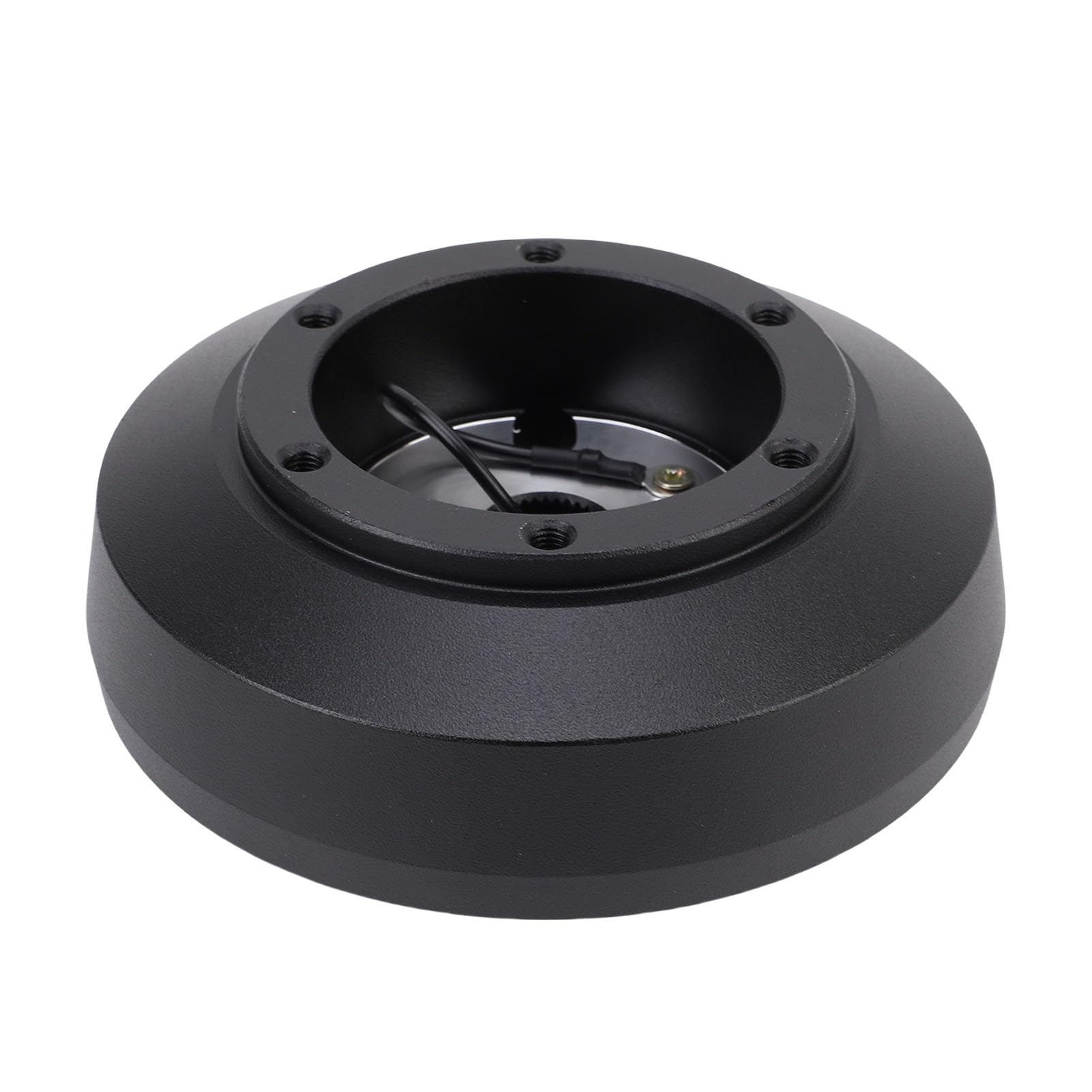 Adattatore per Corto Volante, Rivestimento in Alluminio Nero Ad Alta Resistenza Realizzato con Precisione per un Migliore Controllo della Risposta dello Sterzo, con Camioncini