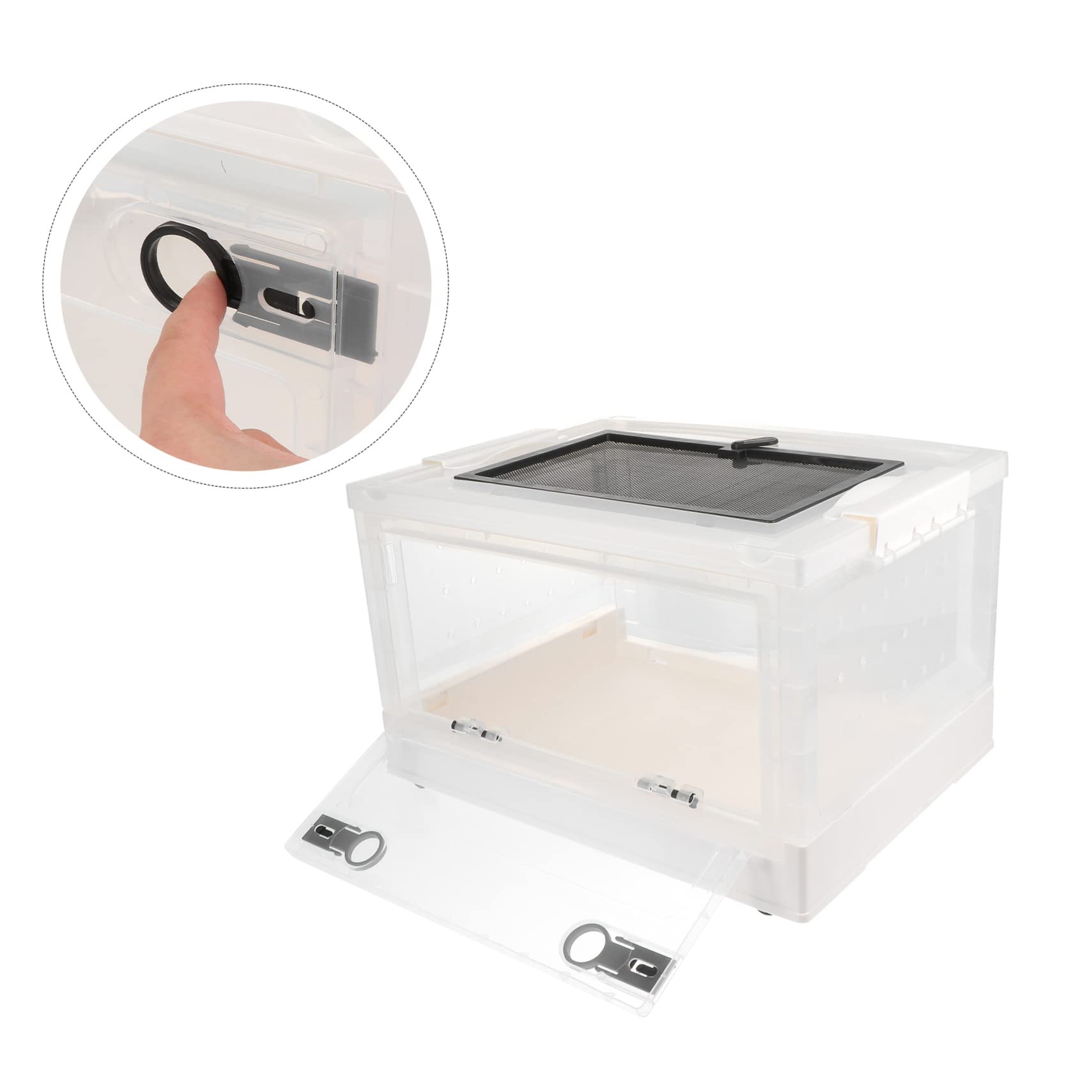 POPETPOP Incubadora De Jaulas para Mascotas Caja De Cría para Erizos Casa De Plástico para Hámster para Criar Pequeños Animales como Hámsters y Erizos Interiores