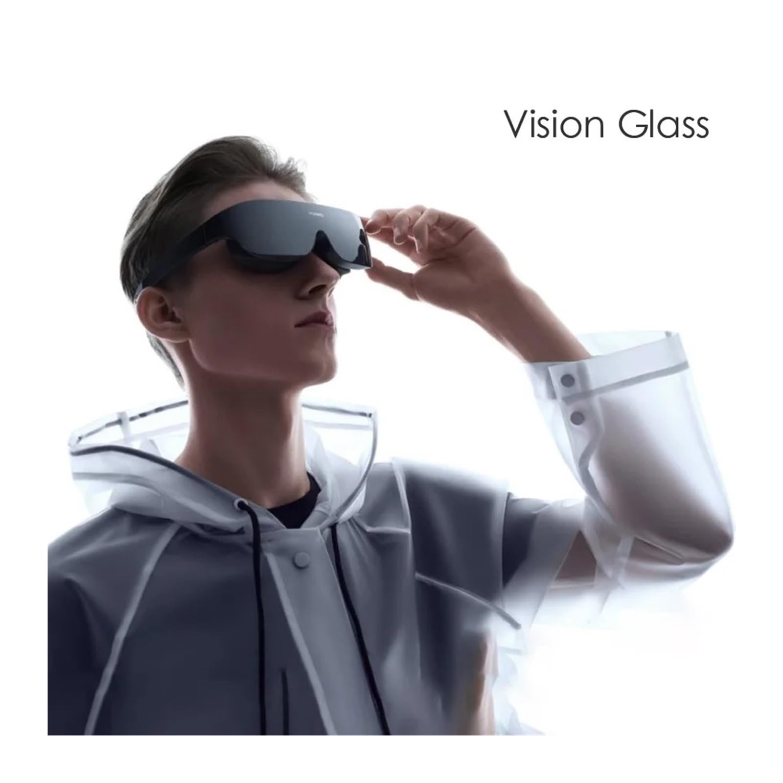 Compatible con Las Gafas de Realidad Virtual Huawei Vision Glass: visión Inteligente, transmisión de Realidad Virtual 3D, Ajuste for miopía y Pantalla DP.
