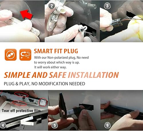 Miniatura 5 de ADIIL Negro F10 estilo ahumado lente delantera Fender secuencial ámbar LED señal de giro lámpara de marcador lateral luces asamblea para BMW 1 3 5