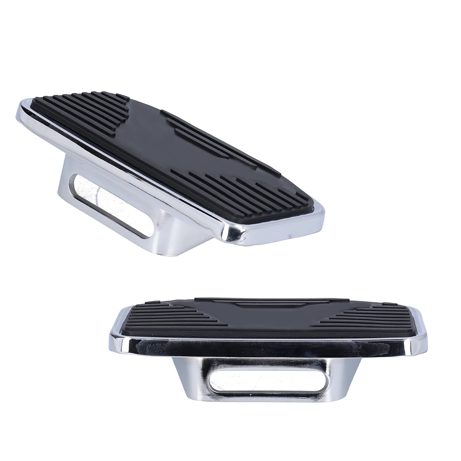 Pedane Larghe Regolabili per Pedana Moto Resistenti Adatte per VTX1300 VTX1800, Eleganti Pedane Posteriori Guida Confortevole, 2 Pezzi per Motociclisti Anteriori, Materiale in