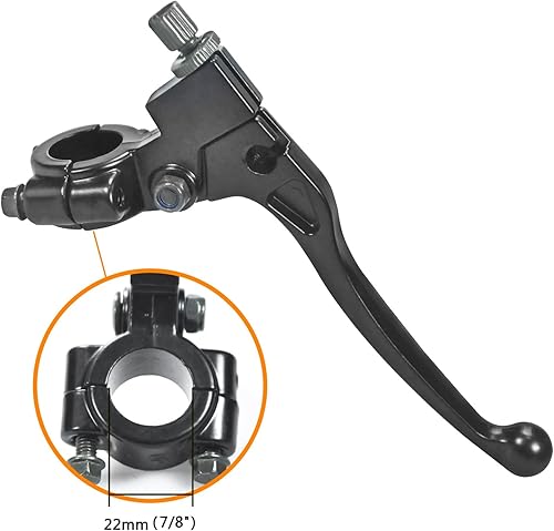 Miniatura 3 de Maneta de freno de embrague izquierdo de 0.866 in 78 pulgadas para Coleman CT200U BT200X CT100U Baja Massimo MB165 MB200 Yerf-Dog Motovox MBX10 Mini