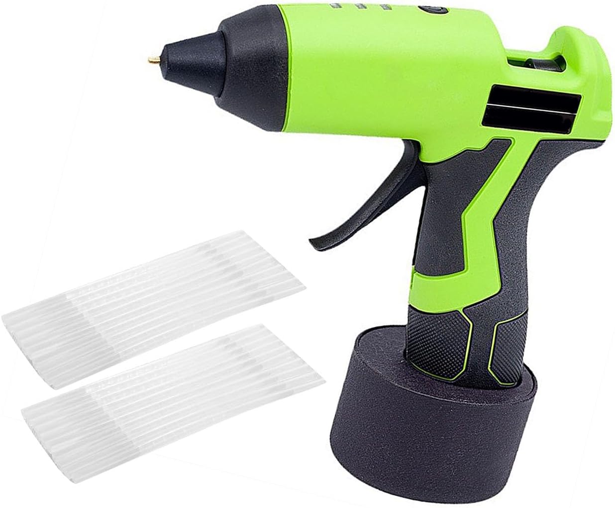 Ergonomic Handheld Applicator Features Quick Heat Technology 20 Rods Great for School Activities Decor Multipurpose Epoxy Sticks