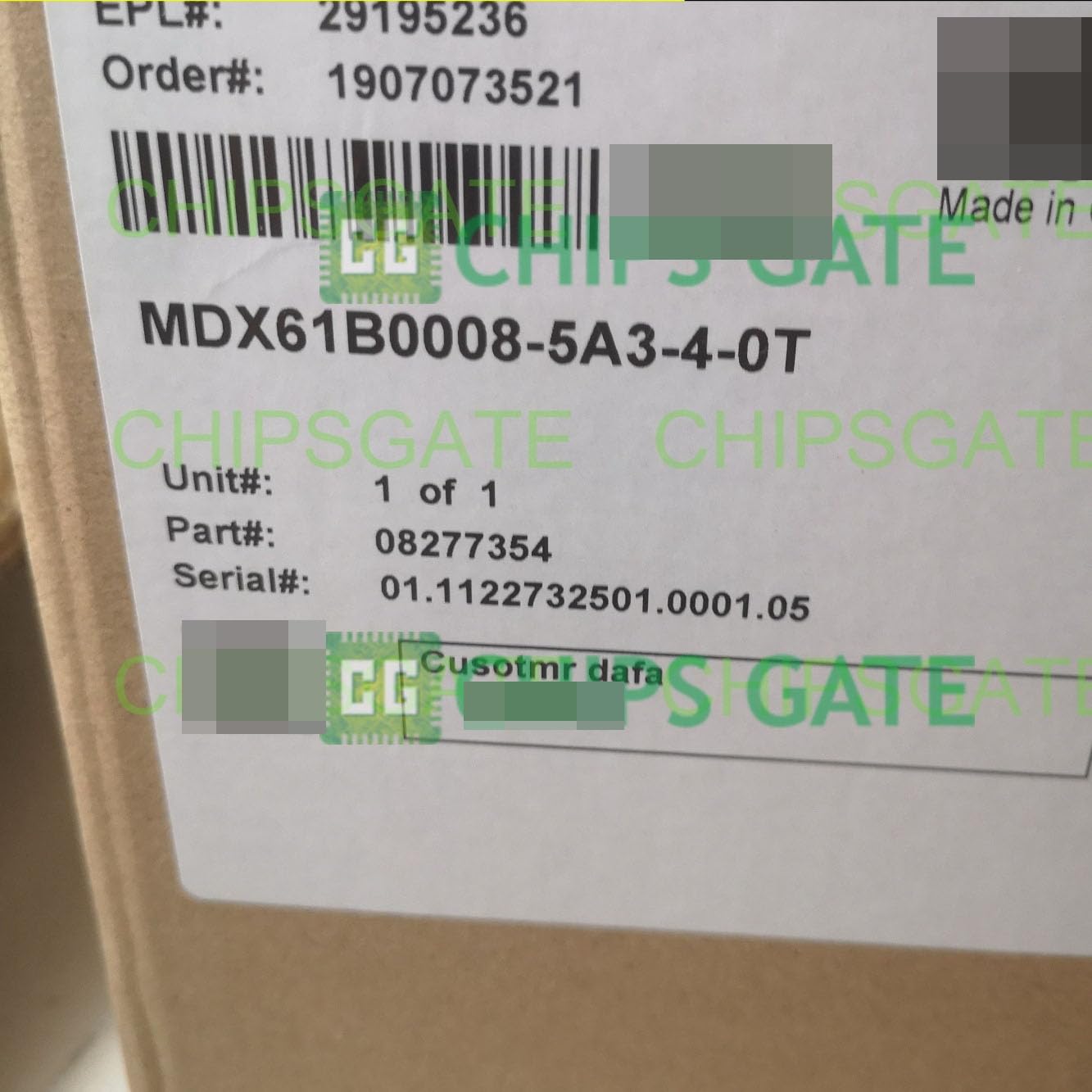 MDX61B0008-5A3-4-0T ONE NEW Open Box MDX61B0008-5A3-4-0T