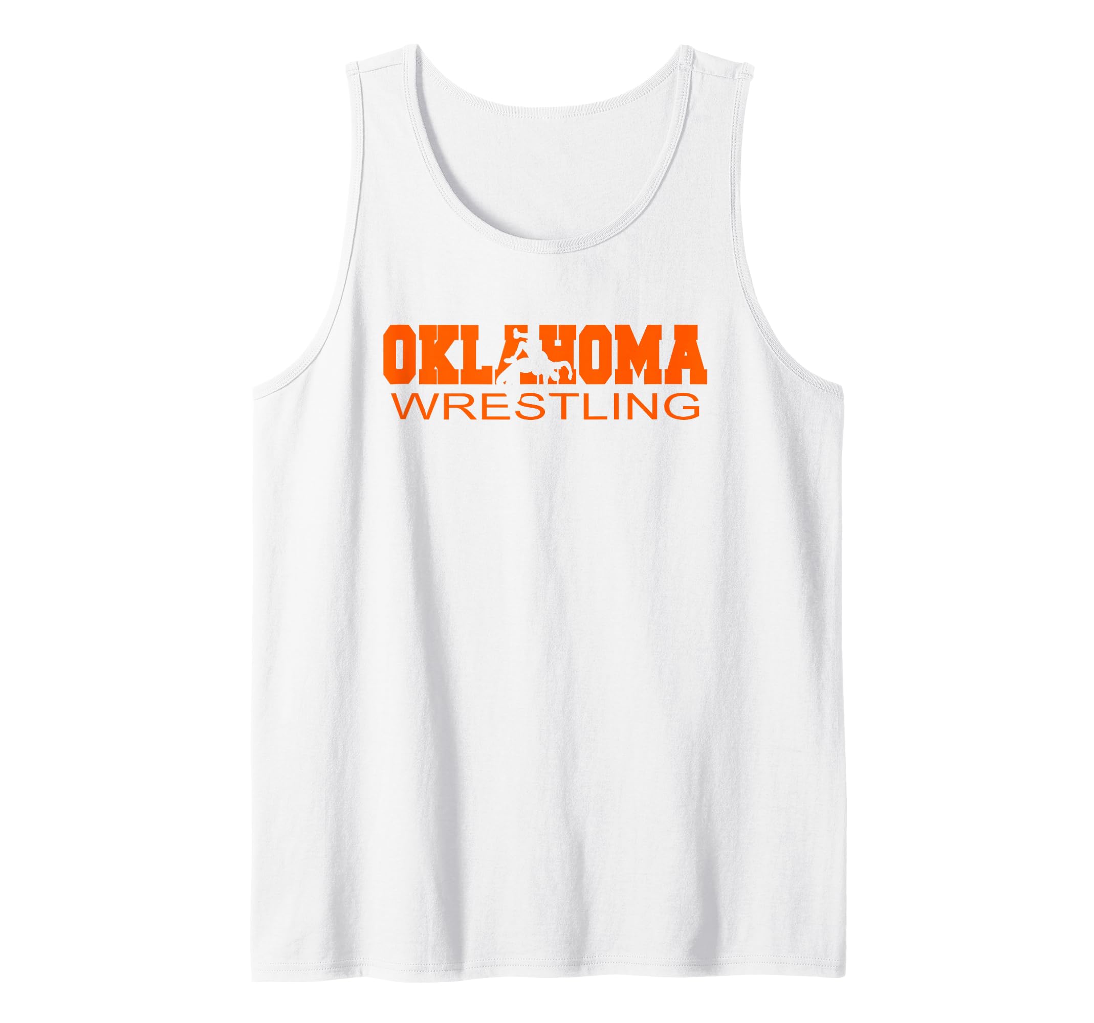 Oklahoma Wrestling Team Okie Wrestler Freestyle State Pride Tank Top