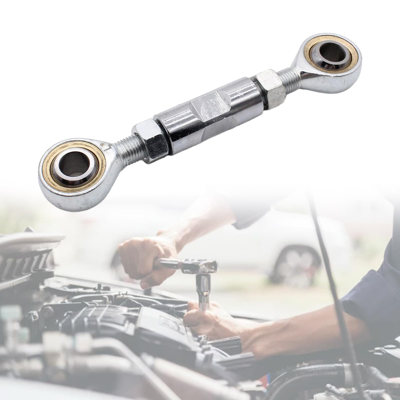 Robuste, verstellbare Spannstange aus Edelstahl, robust, 2,5 cm, für BBC 350 454 Motoren