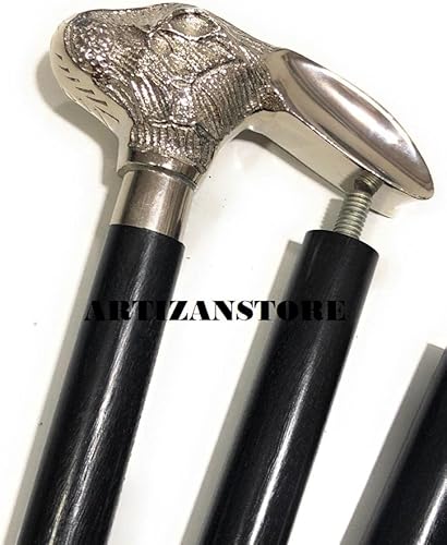 Miniatura 4 de Bastón victoriano con mango de latón, ideal para regalo vintage, para hombres, mujeres, padre, madre, Navidad, Año Nuevo, el mejor regalo