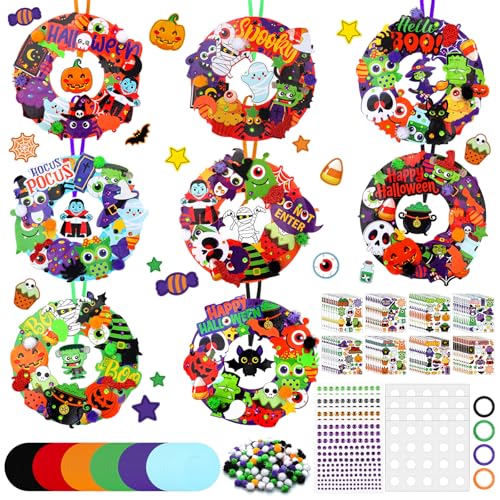 Kit bricolage Halloween en mousse pour enfant Hollowfly décoration cadeaux d'art