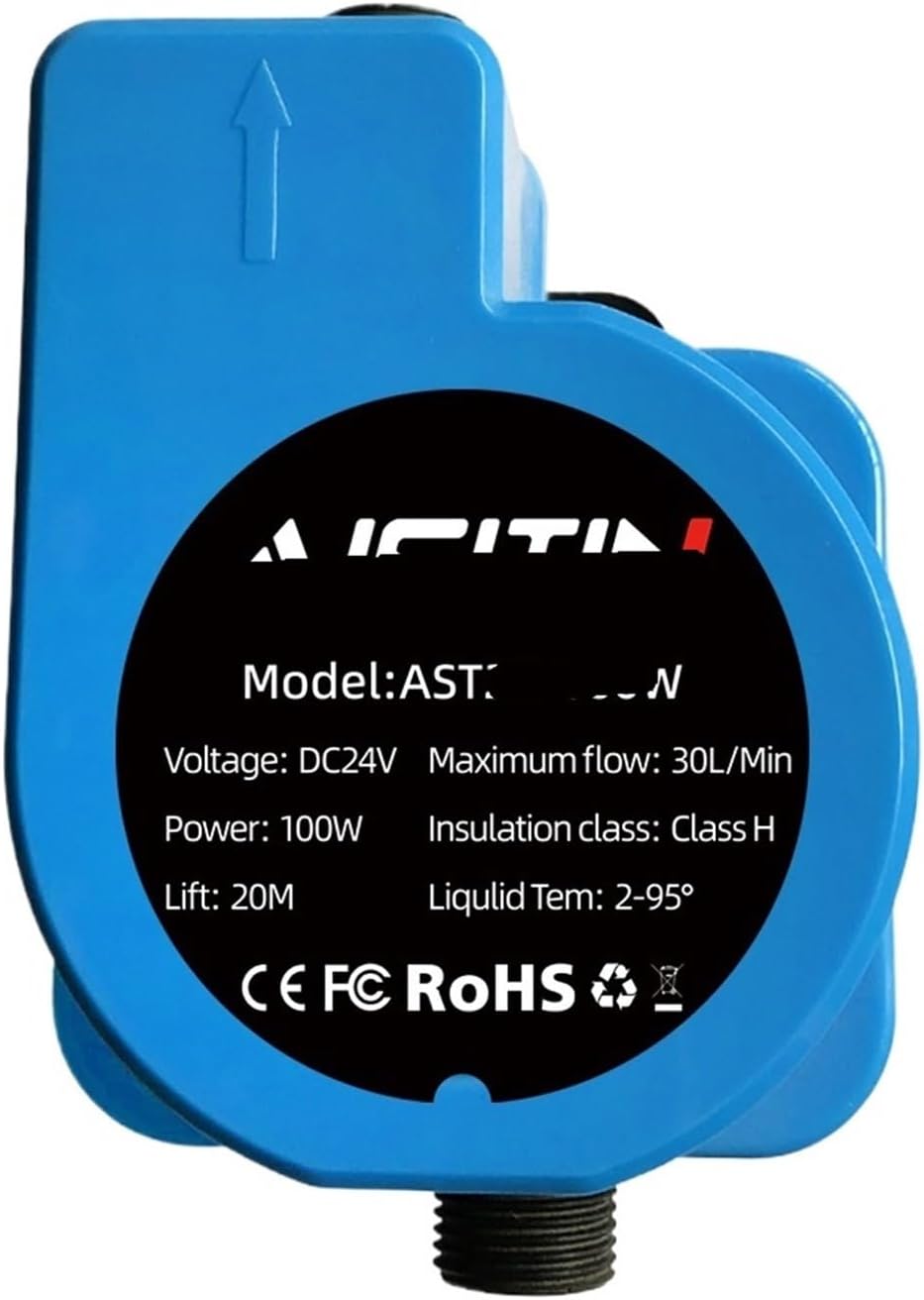 180W water heater intelligent booster pump shower head water pump small water pump 24V household automatic shower motor booster pump