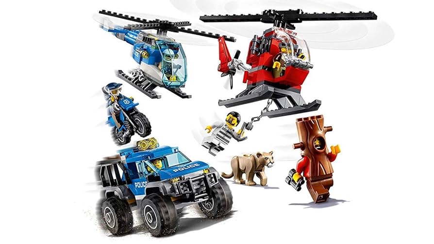 Amazon.co.jp: LEGO City Police Mountain Police Headquarters