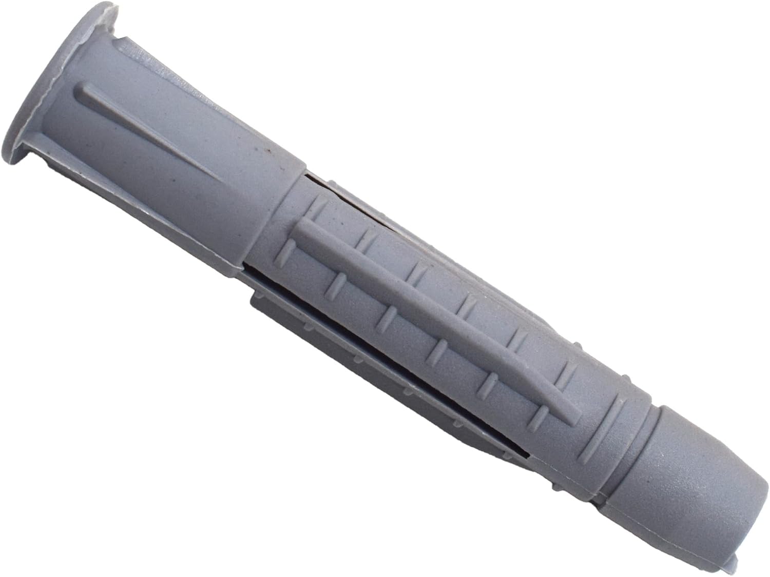 0947TPF1060 10 x 60mm (100) Universal Nylon Plugs Type TPF (12-14G / 6-8mm Screws), Grey, Set of 100 Pieces