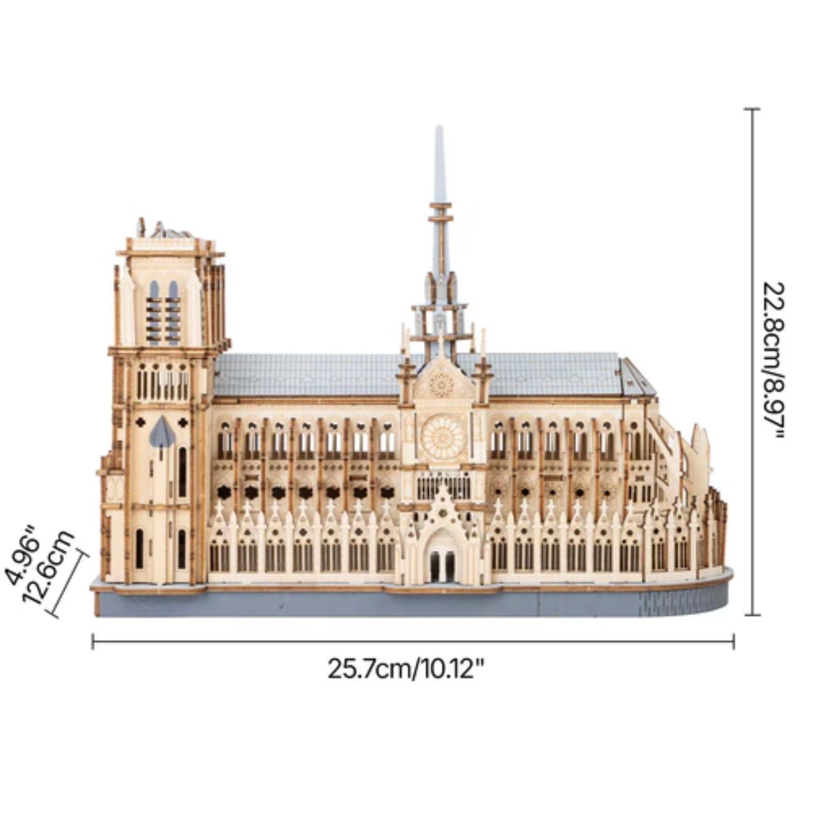GuDoQi Modelbouw Set, Basil's Cathedral, Houten Sarchitectuurmodel Om Te Bouwen, 3D Puzzel, Hobby's Voor Volwassenen, Doe Het Zelf Assemblage