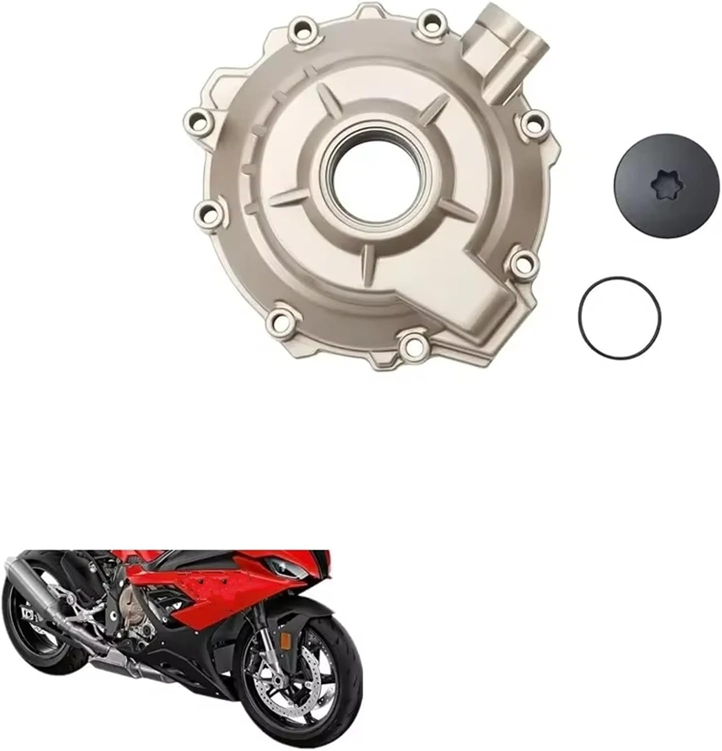 あらいぐま ZX-12R ために 左アルミクランクケース 201 2011 ニンジャ オートバイ