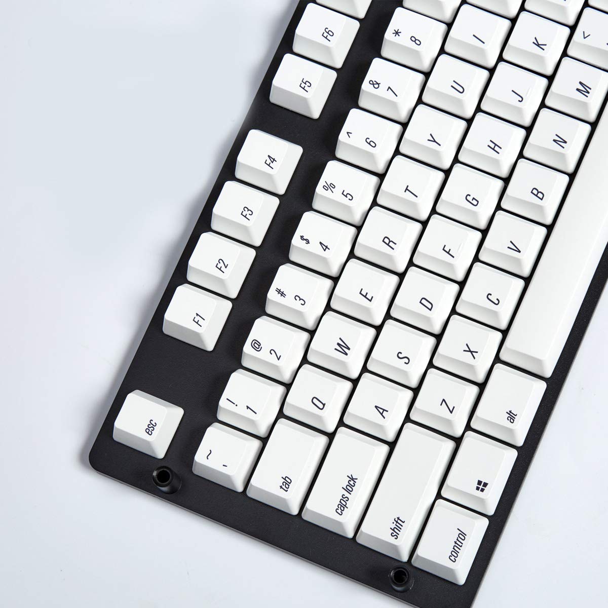 Amazon | Qisan PBTキーキャップ108キーチェリープロファイルキー