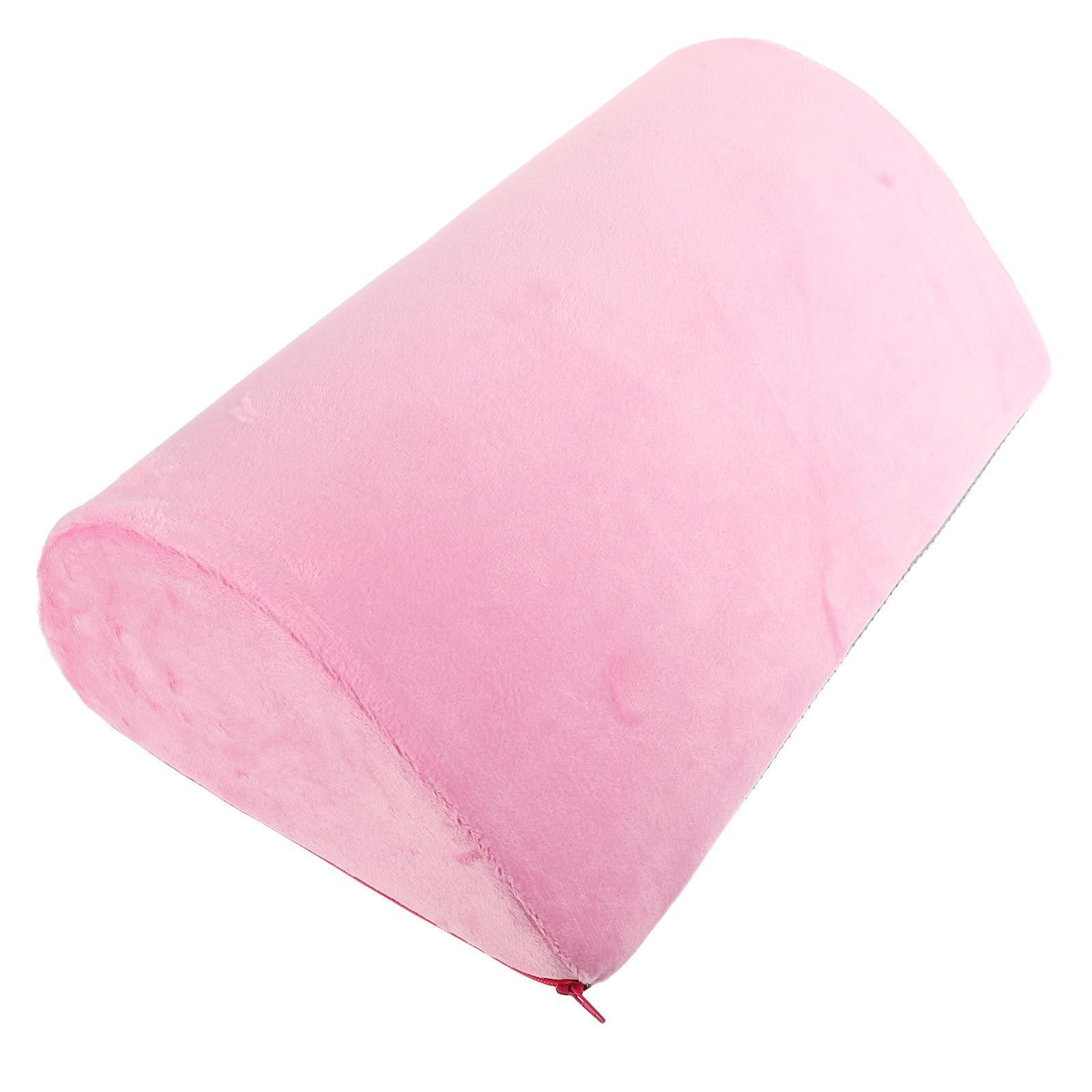 Repose-pieds mémoire de forme ergonomique rose pour le bureau