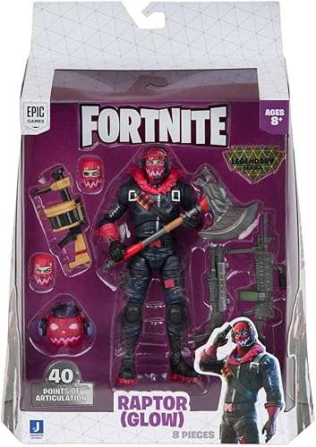 Miniatura 2 de Fortnite Paquete de figuras de la serie Legendary de 6" - Dark Raptor