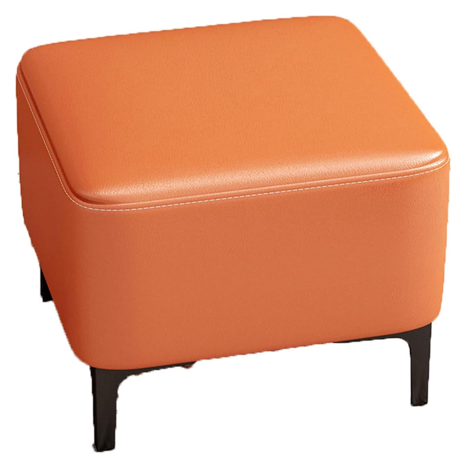 Tabouret ottoman doré un siège rembourré chic et moderne pour votre salon