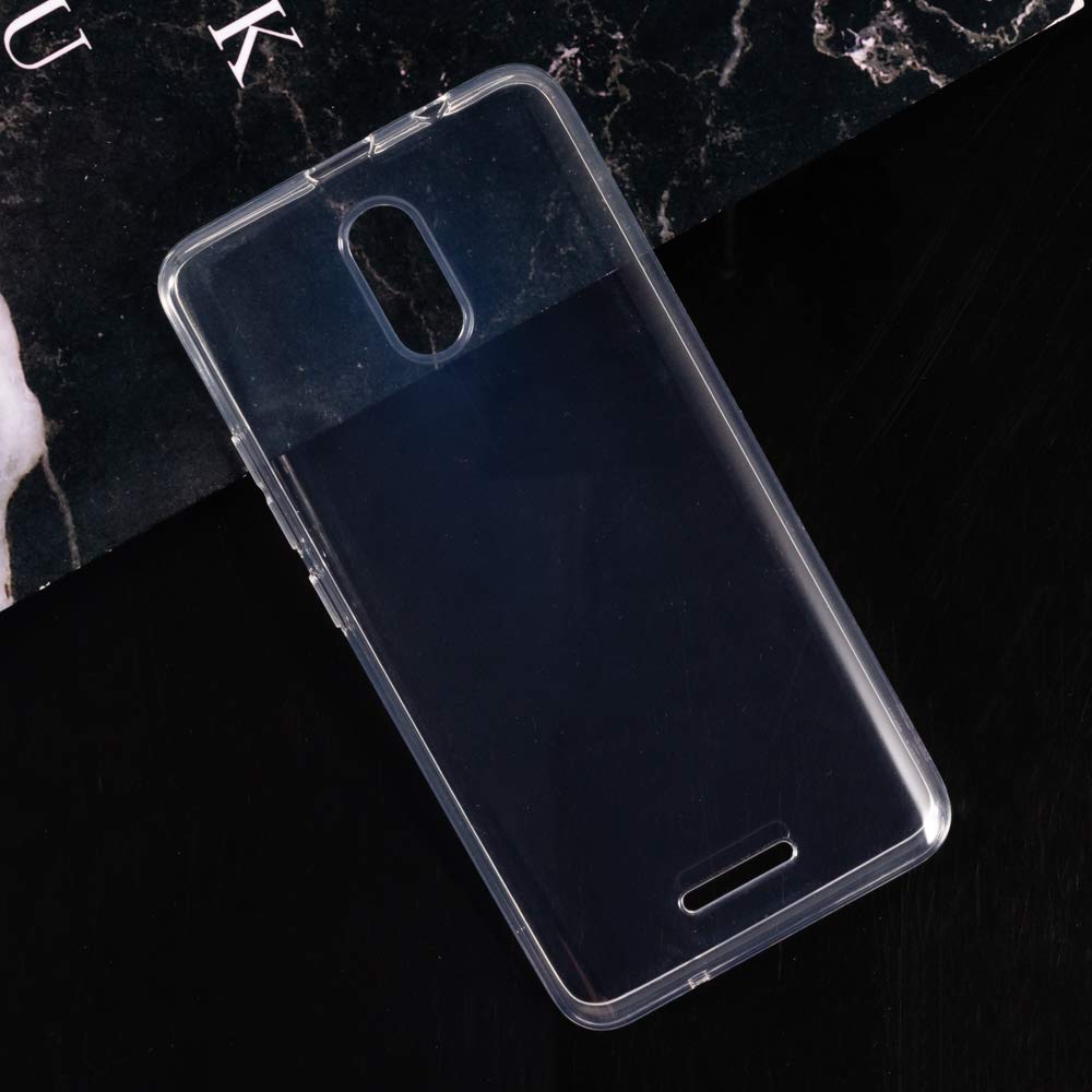 Wiko Sunny 5 Case, Scratch Resistant Soft TPU Back Cover Shockproof Silicone Gel Rubber Bumper Anti-Fingerprints Full-Body Protective Case Cover for Wiko Sunny 5 (Transparent)