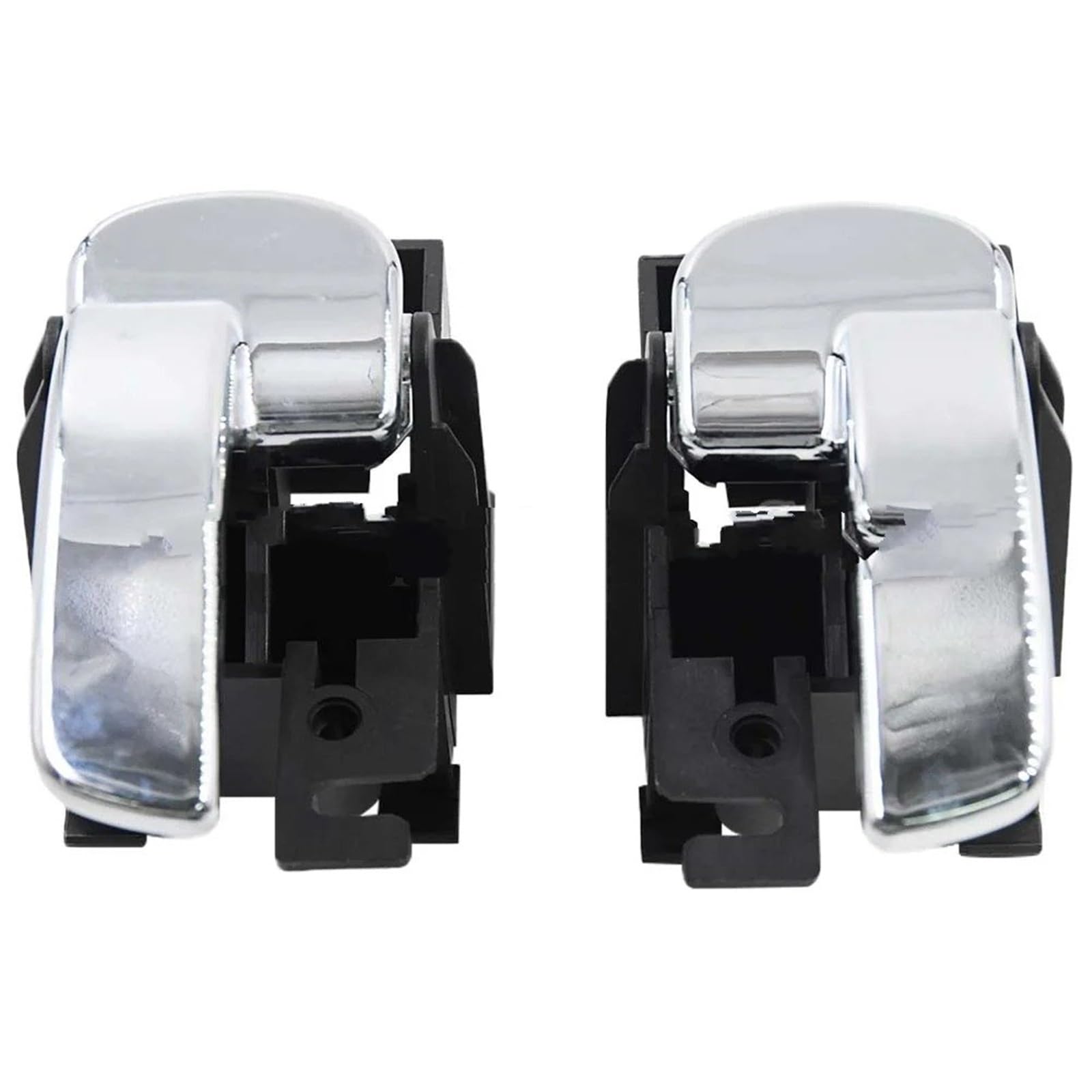 Punxdda 1 Pair Car Inner Handle 80671-4X02b 806714X02b 80670-4X02b 806704X02b For Nissan For Navara D40 For Pathfinder R51 Car Inner Door Handle(1 Pair)