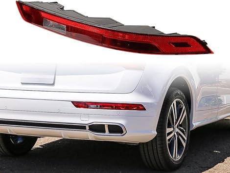Astra Depot Compatible forAudi Q5 Tail lamp Assembly Red Lens Tail Light 2018 2019 2020 2021 Red and Amber Light Brake/Running/Turn Signal Replacement OE 80A-945-070-A Passenger Side