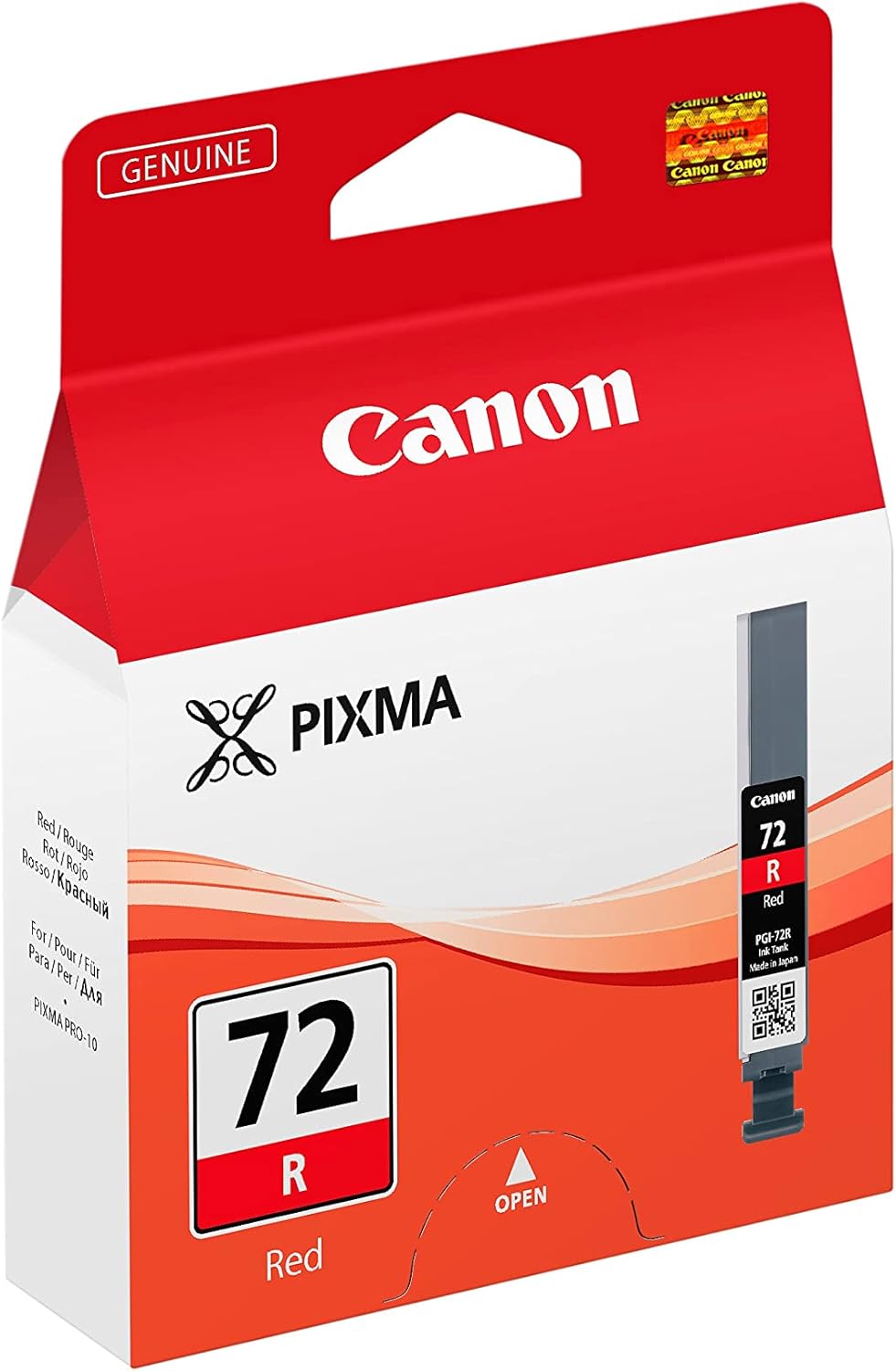 SuppliesOutlet Canon PGI-72R Compatible Ink Cartridge - Red - (1 Pack) for Pixma Pro 10
