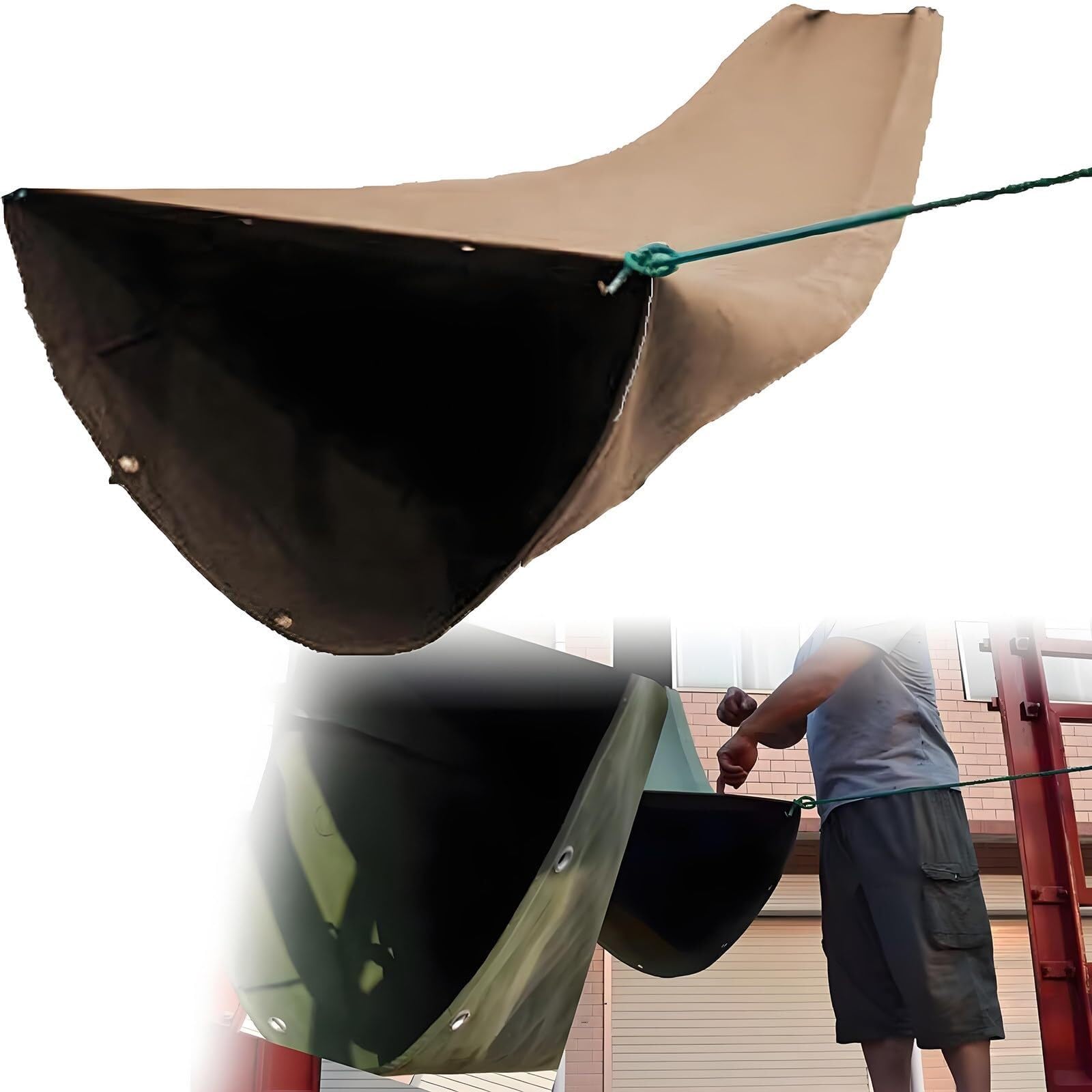 Glissières de manutention en bâche robuste 100 kg pour exigences de construction