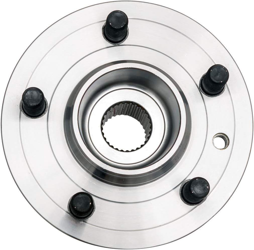 Front Wheel Hub and Bearing Assembly Left or Right Compatible With Land Rover LR3 LR4 Range Rover Sport AUQDD 515067 x2 (Pair) [ 5 Lug ]