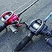 Cadence CB5 Baitcasting Reels Lightweight Graphite Frame Fishing Reels with 8 Corrosion Resistant Bearings Baitcaster Reels Carbon Fiber Drag Baitcast Reels with 6.6:1 Gear Ratio Casting
