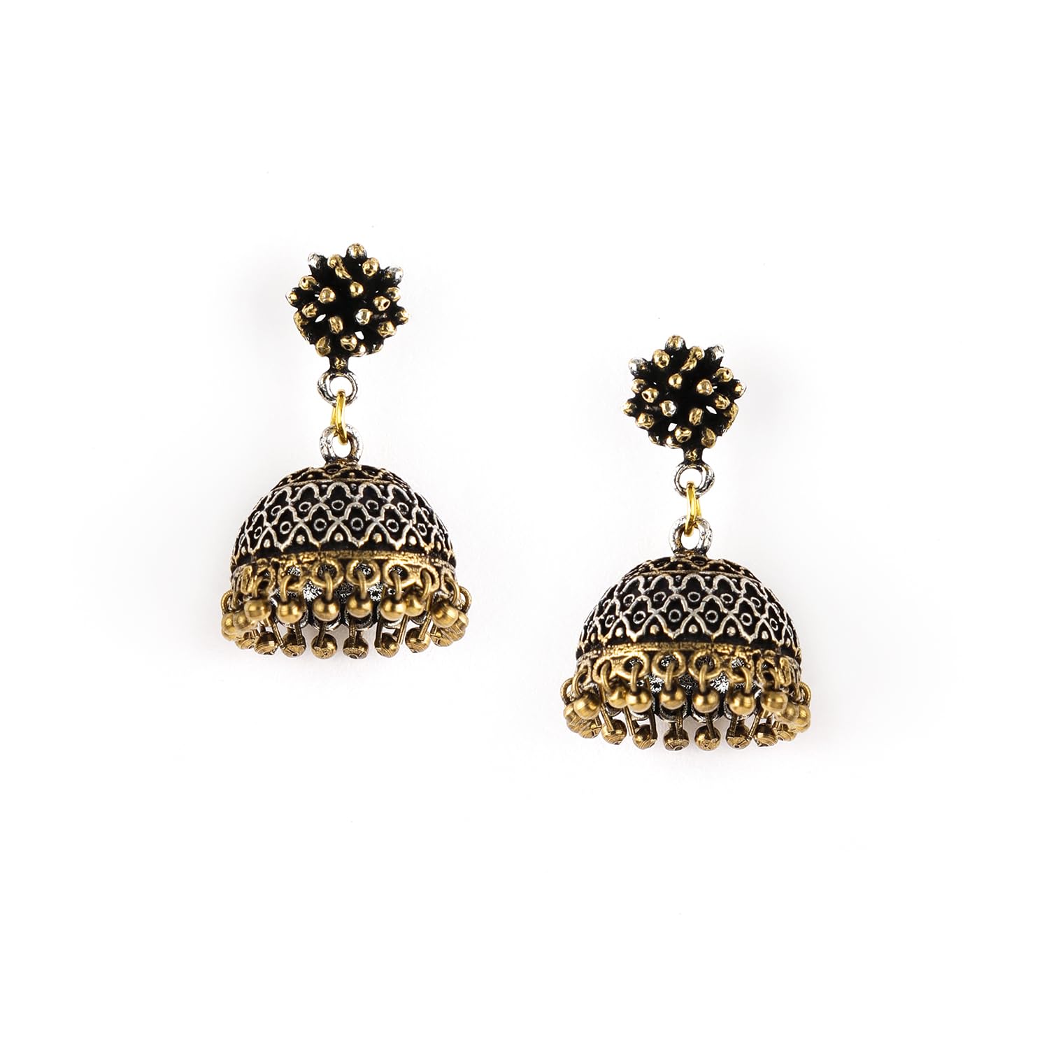Rubans Jhumka Style & Traditional Look Earrings for Women & Girls | Handcrafted Jewelry | Ideal for Weddings, Parties & Festive Occasions
