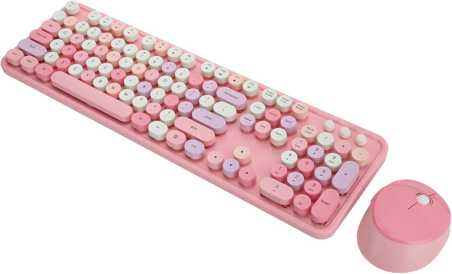 2.4Ghz Keyboard and Mouse Set 104 Key Mechanical Feel Keyboard