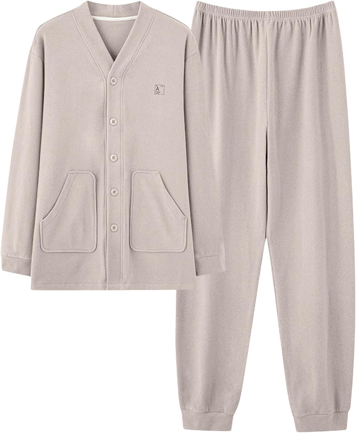 green label relaxing カチリラ パンツスーツセット ブルー グリーン