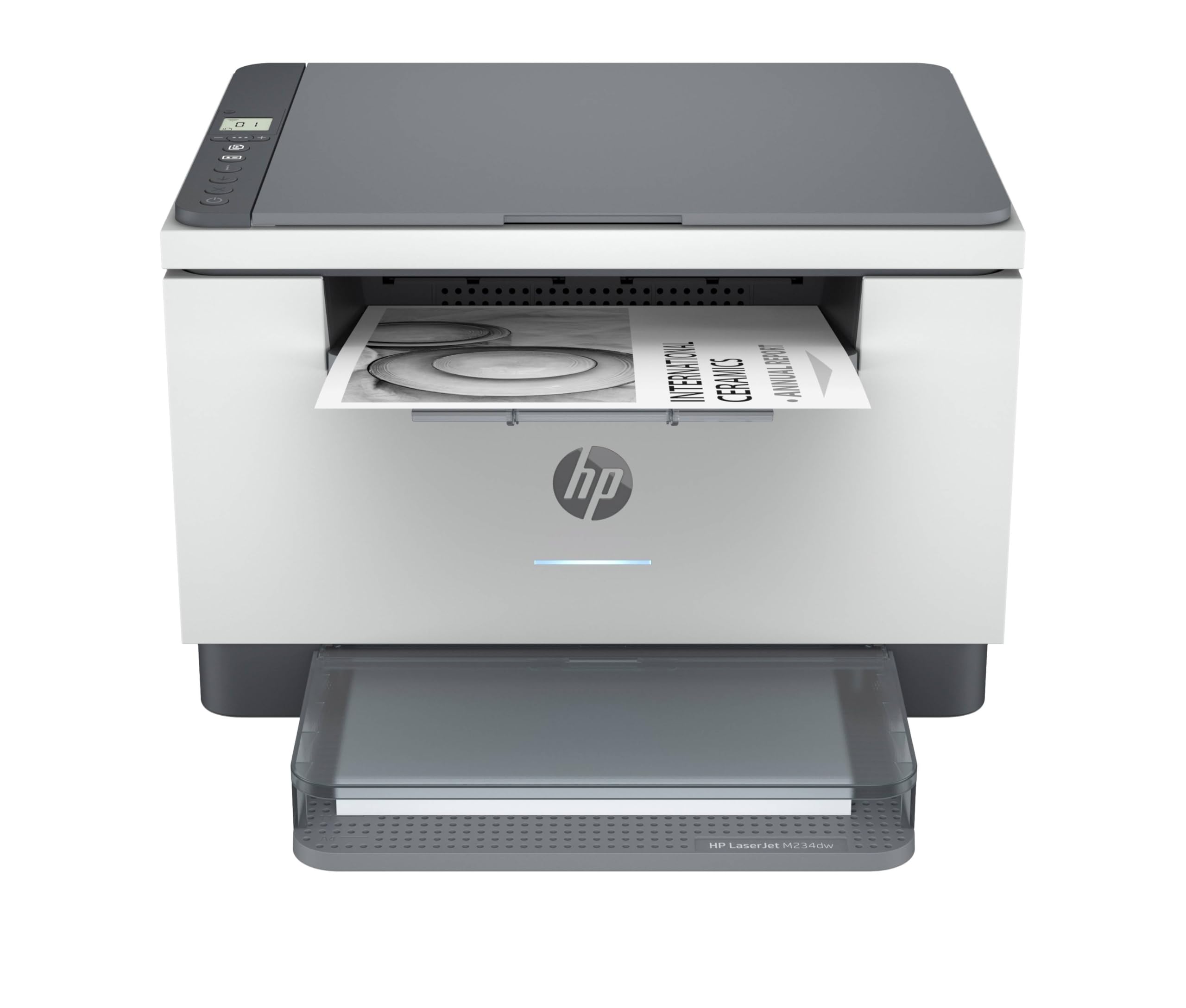 HP LaserJet M234dw Stampante Multifunzione A4 Bianco e Nero 29 ppm USB Wi-Fi Ethernet Schermo LCD Grigia