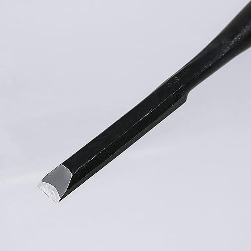 Miniatura 27 de KAKURI Cincel de madera japonés para carpintería de 1-1/4 pulgadas (1.181 in), fabricado en Japón, cincel japonés Oire Nomi, hoja de acero de alto