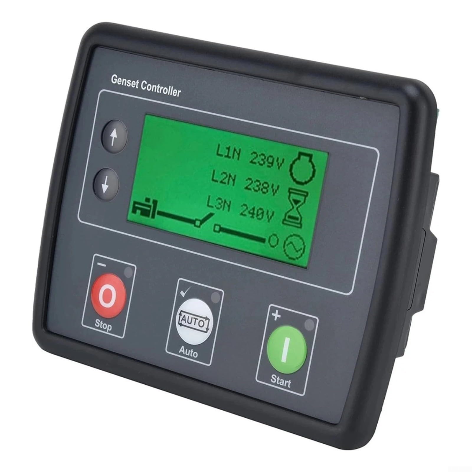 Regolatore automatico di avviamento DSE4510 per generatori elettrici in mare profondo, rilevamento errori di rete e commutazione del carico, compatibile con J1939 per motori CAN e CA