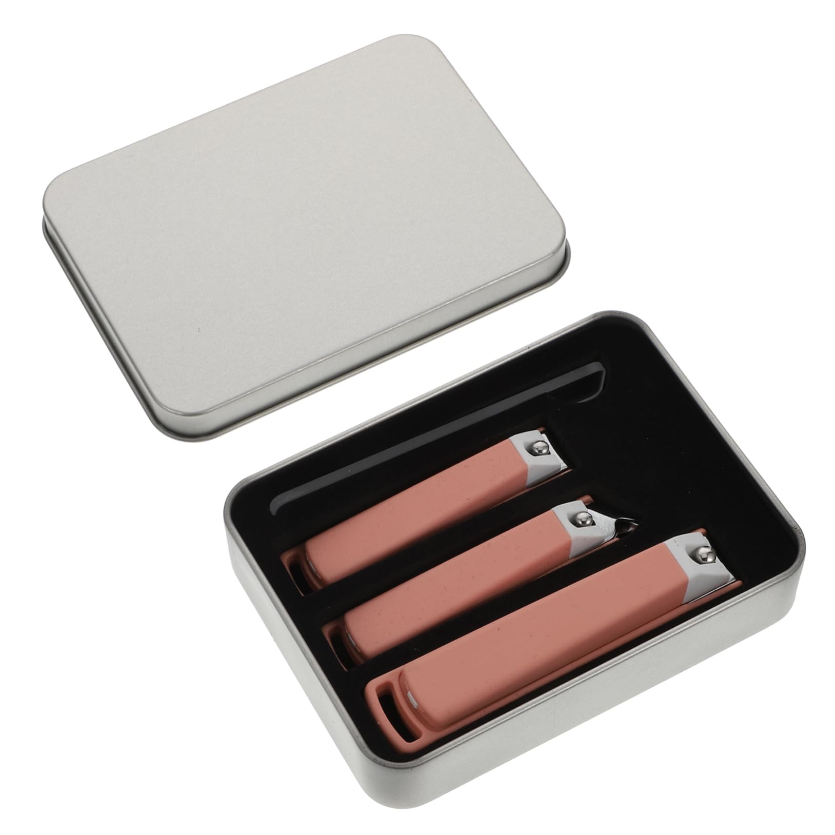 MAGICLULU 2 Set Di Tagliaunghie in Acciaio Inossidabile - Design A Spruzzo Tagliaunghie Compatto Per Manicure Da Viaggio