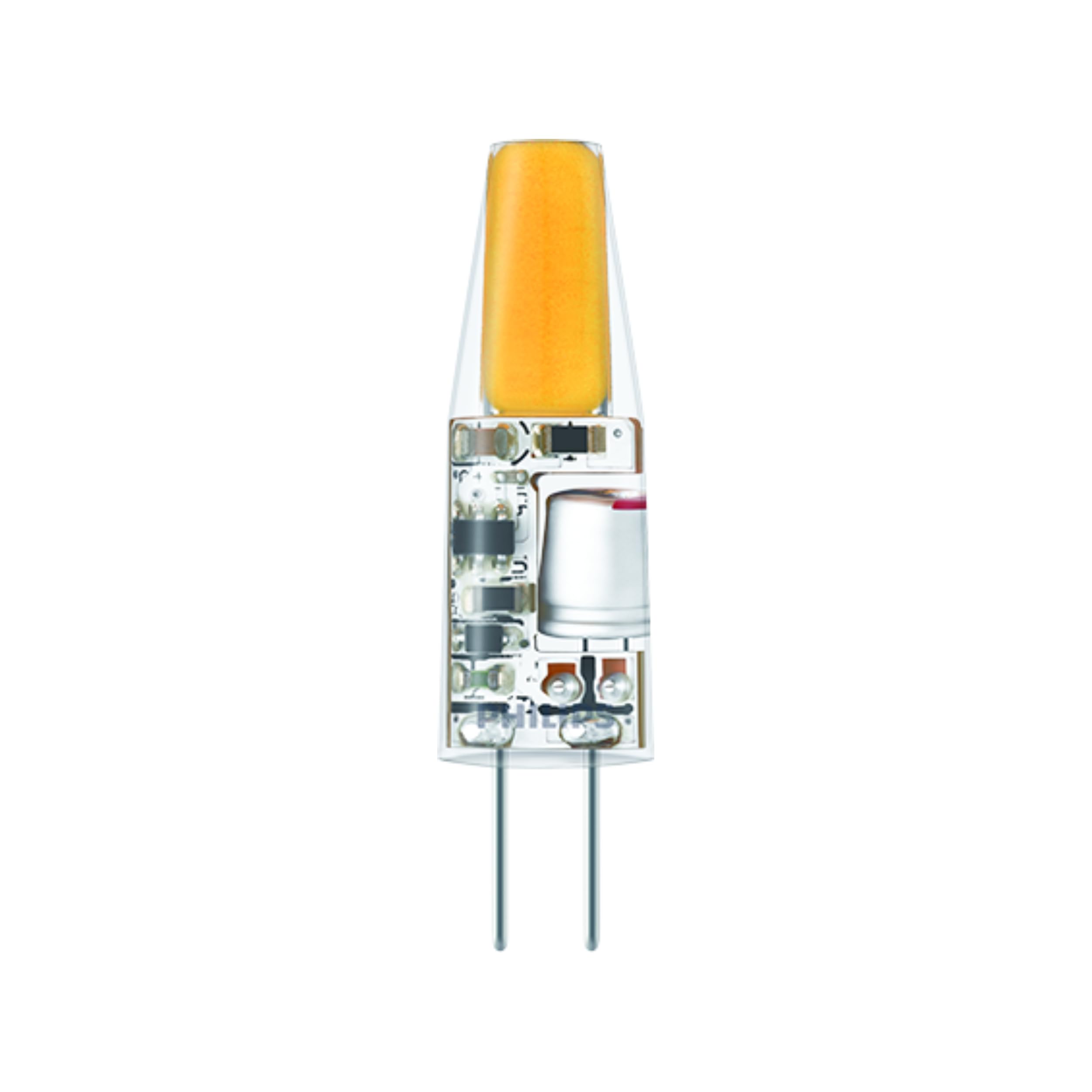 Image secondaire de Ampoule LED Philips G4 20W - Équivalent Halogène 100W - Blanc Chaud 2700K - Pack de 2