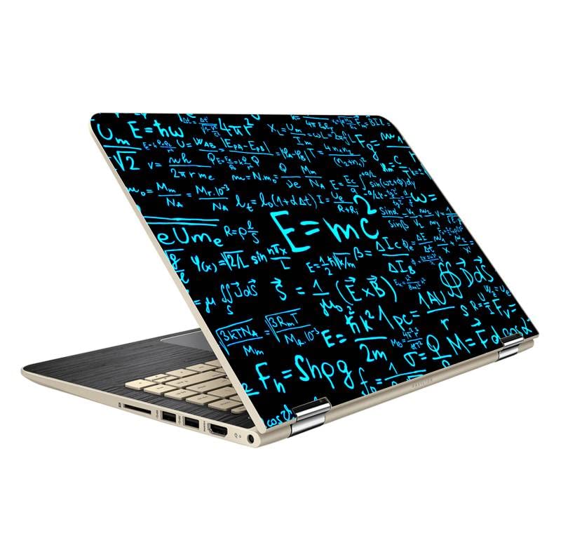 Glossy Designs Laptop Skin Sticker Laptop Cover Laptop Skin 15.6 inch Sticker Compatible with Dell/HP/Lenovo/Acer/Sony All Laptop Size Upto 14 to 15.6 Inch - E=mc² and Many Formula (B09TBBD7GX) Amazon Price History, Amazon Price Tracker