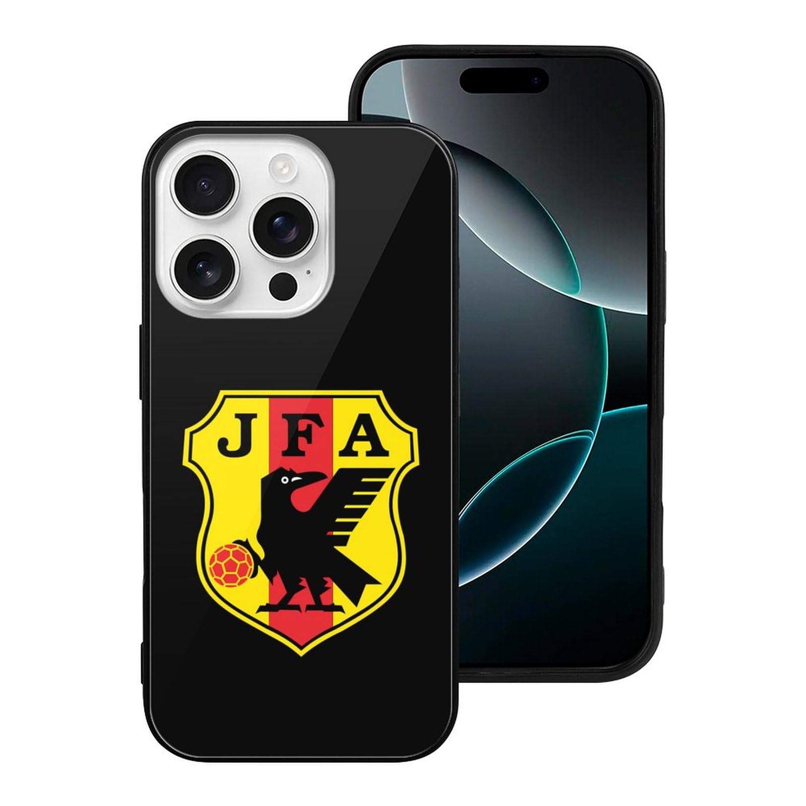 Amazon.co.jp: サッカー日本代表 iPhone 16pro ガラス保護ケース