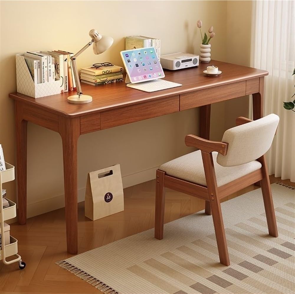 パソコンデスク Table and Chair (for Office, Room etc) SUSEHXD Computer Desk, Modern Home Office Desk and Chair Set