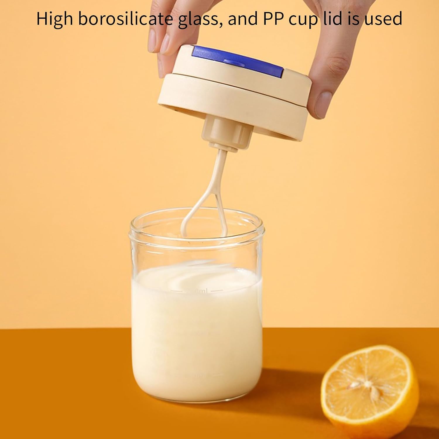 Cordless Battery Operated Mixer Cup with Leakproof Silicone Seal Automatic Electric Mixing for Gym Enthusiasts Portable Mixer for Shakes
