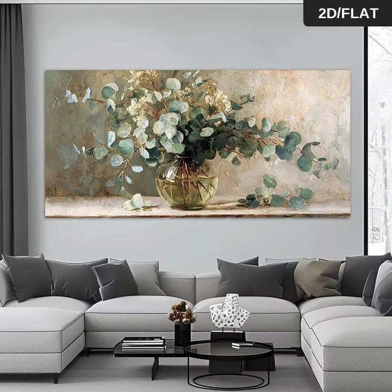 XIANGPEIFBH Moderne abstrakte Giclée-Kunstdrucke auf Leinwand, Zweigmotive – perfekt für die moderne Schlafzimmerwand. 80x160cm/31x63in Ungerahmt
